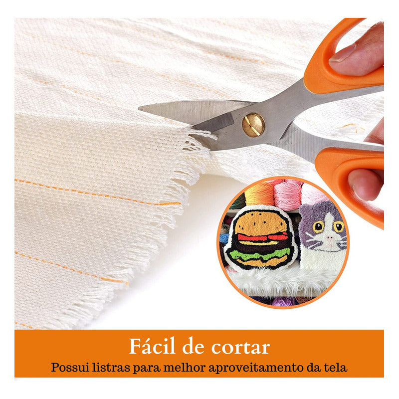 2,20 X 2,30m Tela Base Primária 278g Para Tufting