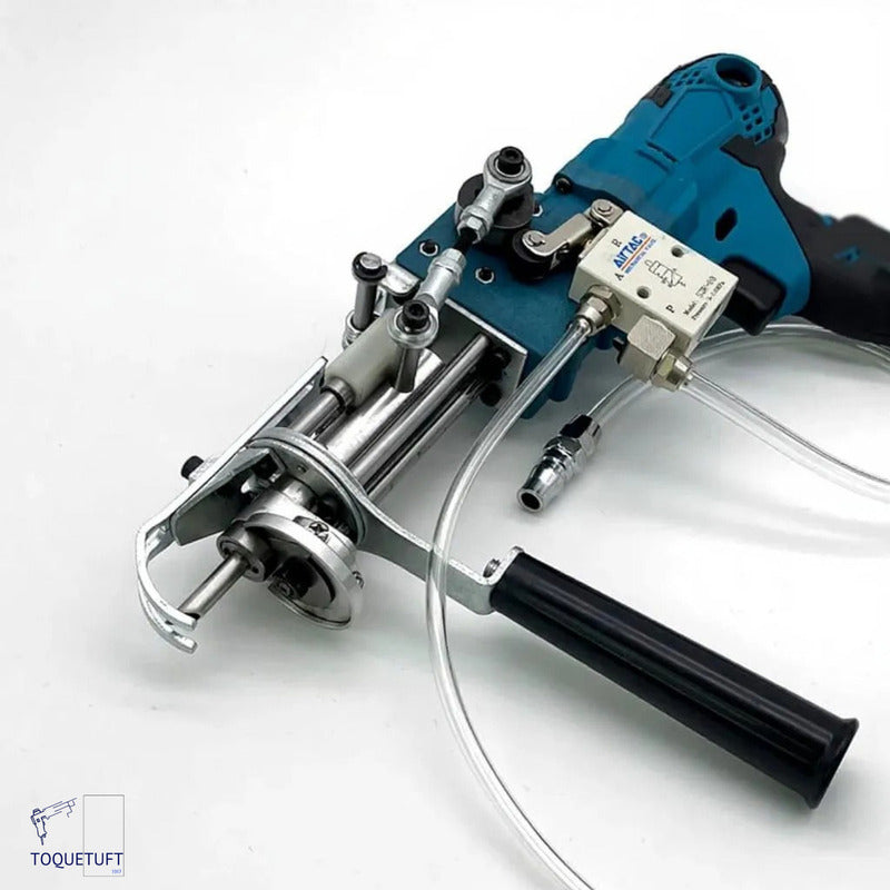 Tufting Gun Máquina Para Tapete Pneumática Ak-iii Duquesa 36 Cm 30 Cm Pneumática Azul-aço