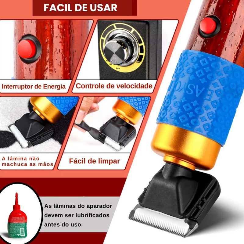 Aparador Para Tapete Tufting Para Escultura E Acabamento 10 Cm 16 Cm Vermelho