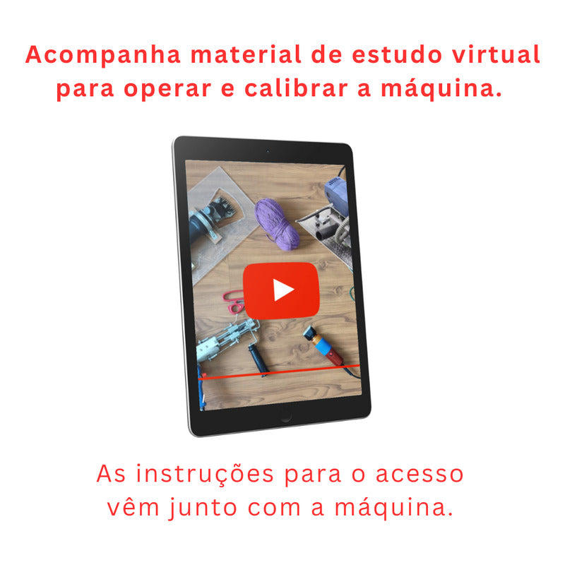 Aparador Plana Industrial P/ Tapetes Tufting Cp-i 500w